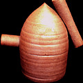Wood fired teapot